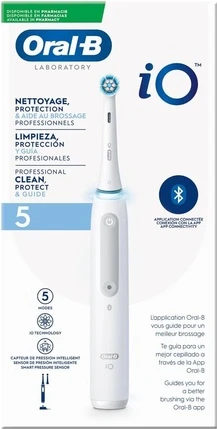 Электрическая зубная щетка Oral-B Professional Cleaning, Protection and Guide 5 iO