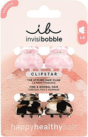 Hair Clips & Hair Clamps Invisibobble Invisibobble Clipstar Petit Four Hair Clip Set 4 Pieces