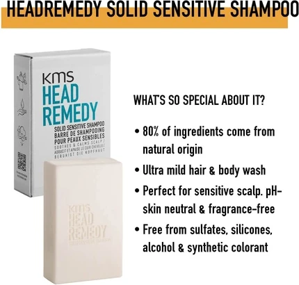 Твердый шампунь KMS Headremedy Solid Sensitive