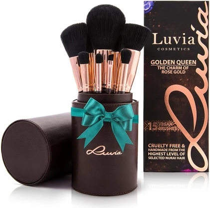 Набор кистей Luvia Golden Queen