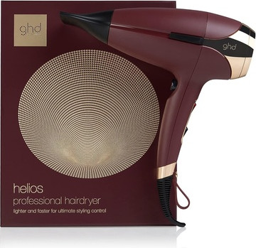 Фен GHD Helios Professional Hair Dryer с бесщеточным двигателем и ионной технологией, бордовый