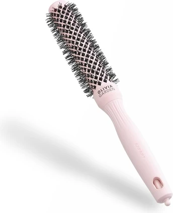 Круглая щетка Olivia Garden Expert Blowout Speed Pastel Pink с керамическим покрытием