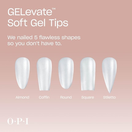 Набор мягких гелевых накладок для ногтей OPI Gelevate