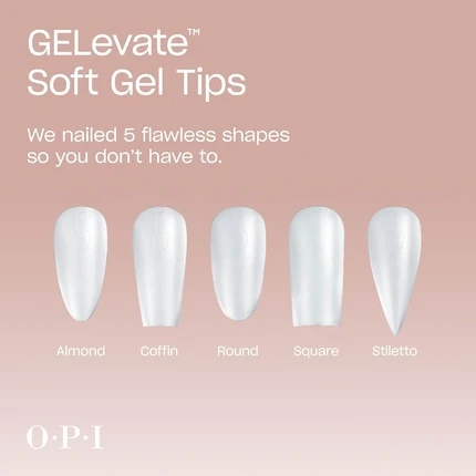 Набор мягких гелевых накладок для ногтей OPI Gelevate