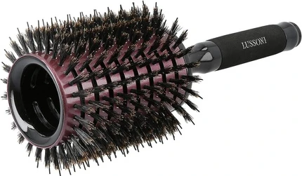 Круглая деревянная расчёска для волос Tb Tools For Beauty T4B LUSSONI