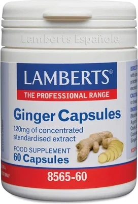 Капсулы Lamberts Ginger Formula