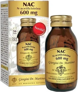 Таблетки Dr Giorgini NAC N-ацетилцистеин