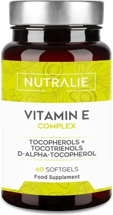 Сыворотка с витамином Nutralie Витамин Е Чистый Премиум Антиоксидант Натуральный Высокой Концентрации с Токотриенолами