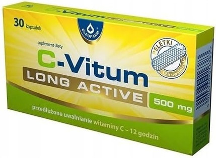 Dietary Supplement Oleofarm C-Vitum Long Active Extended Release