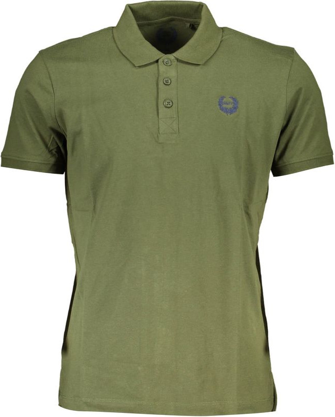 Verde Cotton Men Polo Shirt Diego Venturino