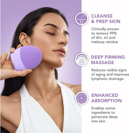Щетка для умывания лица Укрепляющий массажер для лица Foreo Luna 4