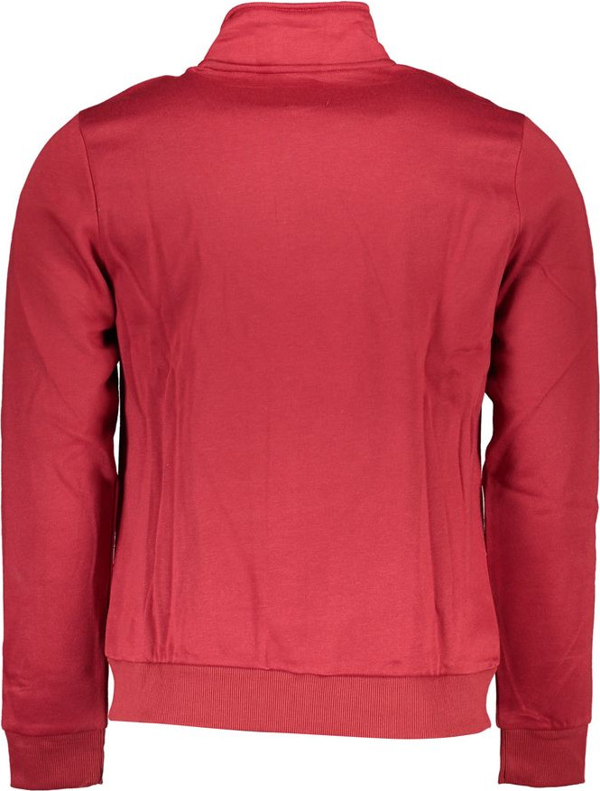 Red Cotton Sweatshirt Diego Venturino