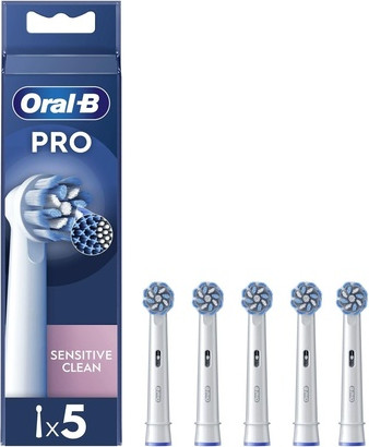 Насадки для зубной щетки BRAUN Pro Sensitive Clean White, упаковка из 5 штук