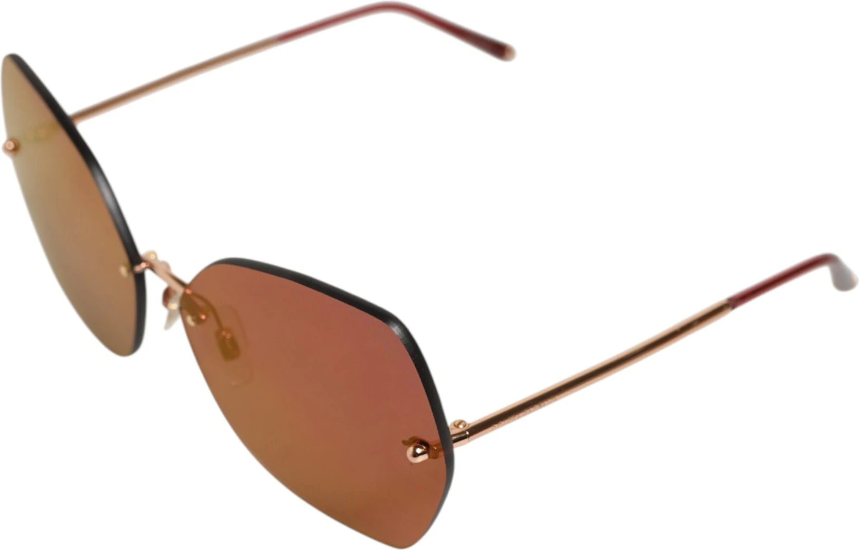Солнцезащитные очки Dolce & Gabbana Lucia Cat Eye с металлической оправой