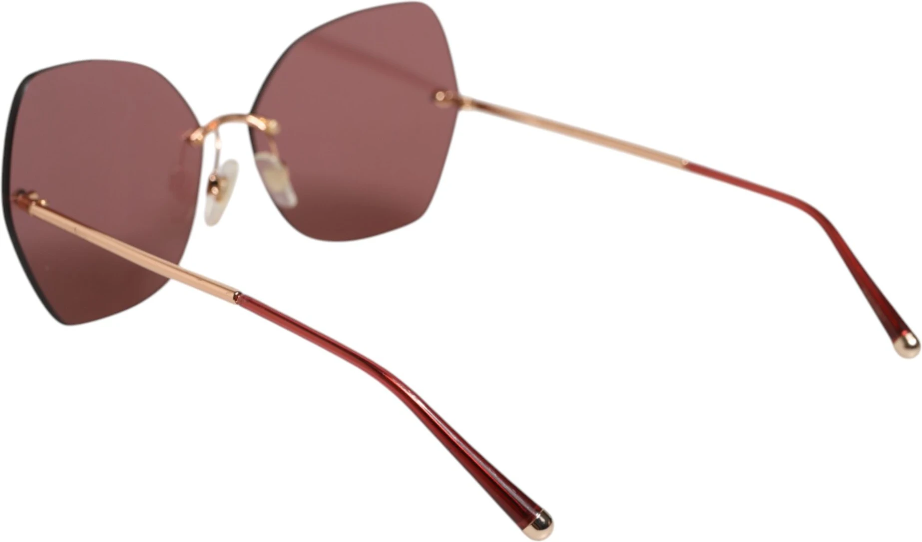Солнцезащитные очки Dolce & Gabbana Lucia Cat Eye с металлической оправой
