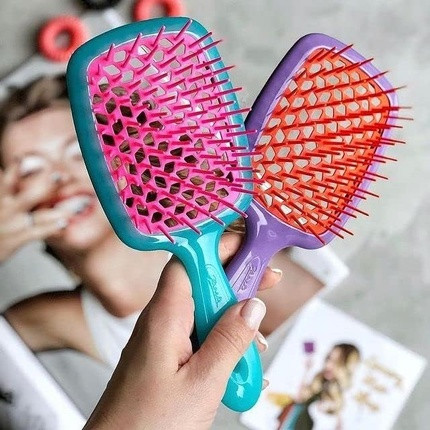 Расческа-детанглер Jäneke Small Superbrush с сотовой структурой