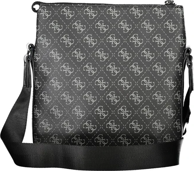 Черная сумка через плечо из полиэтилена Guess Shoes