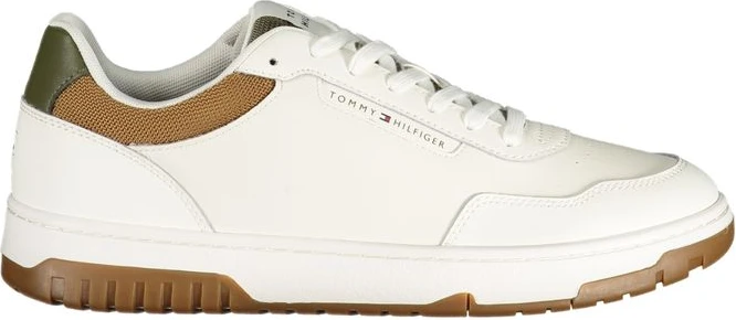 Мужские кроссовки Tommy Hilfiger из белой кожи