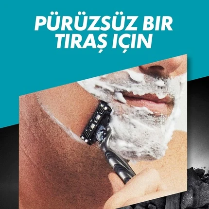 Станок Gillette Mach3 Charcoal