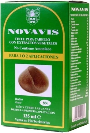 Краска для волос Novavis Светлый блонд