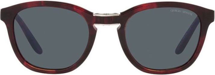 Красные солнцезащитные очки из ацетата Giorgio Armani