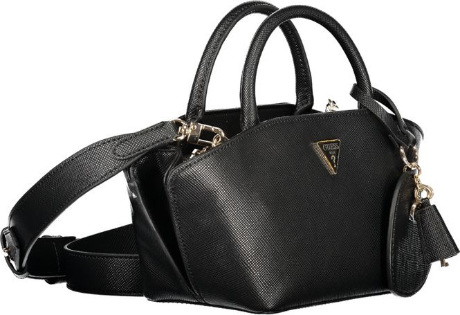 Черная полиэтиленовая сумка Guess Shoes