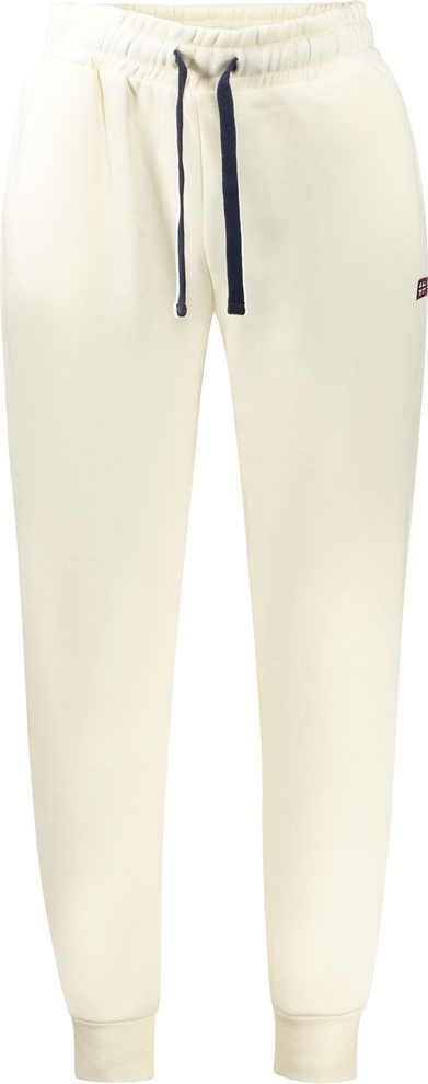 White Cotton Men's Sweatpant Geographical Norway
