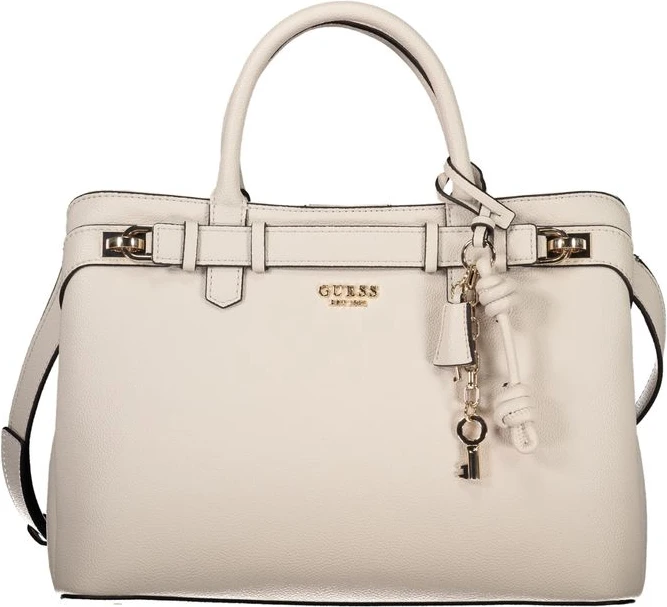 Сумка Guess Shoes бежевая из полиэтилена