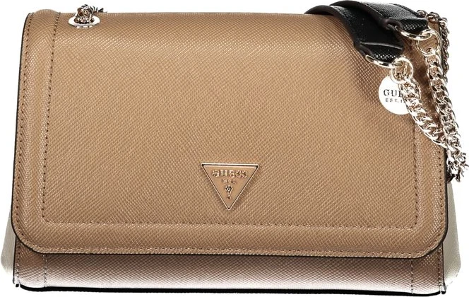 Коричневая сумка Guess из полиэтилена