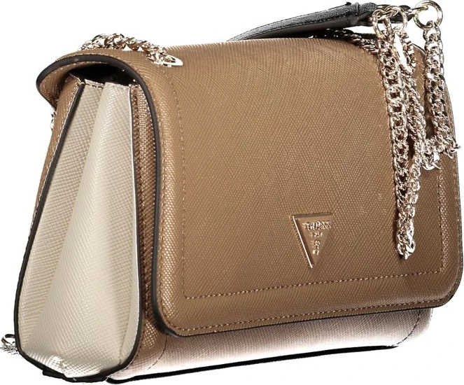 Коричневая сумка Guess из полиэтилена