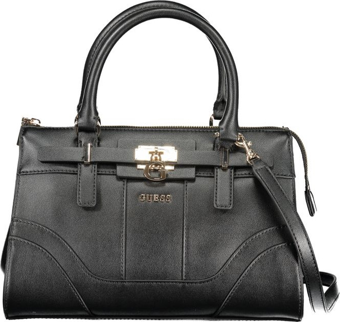 Черная полиэтиленовая сумка Guess Shoes GREYSON II BAG