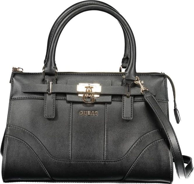 Черная полиэтиленовая сумка Guess Shoes GREYSON II BAG