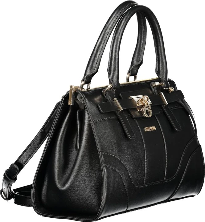 Черная полиэтиленовая сумка Guess Shoes GREYSON II BAG