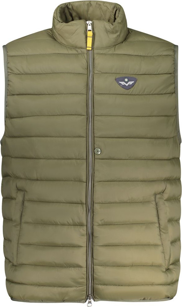 Green Polyamide Men Jacket