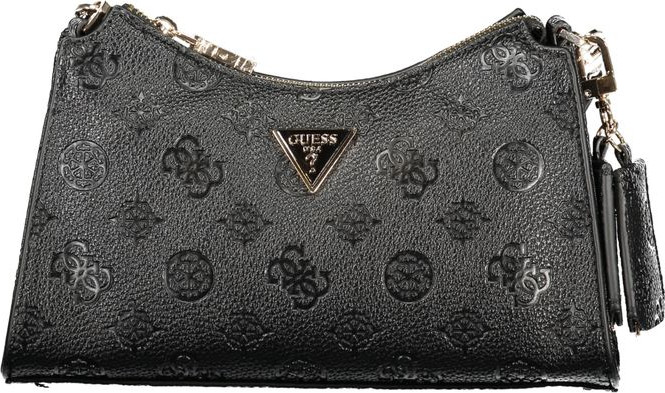 Черная полиэтиленовая сумка Guess Shoes