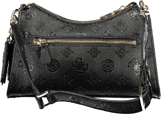 Черная полиэтиленовая сумка Guess Shoes