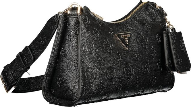 Черная полиэтиленовая сумка Guess Shoes
