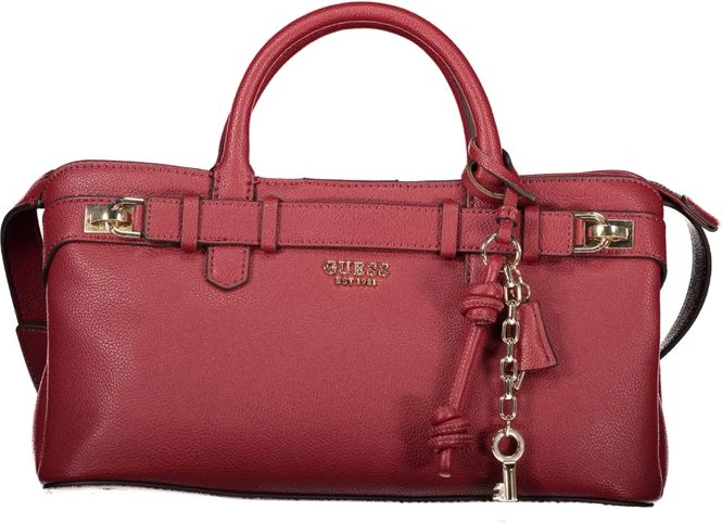 Сумка Guess Shoes Красная Полиэтилен