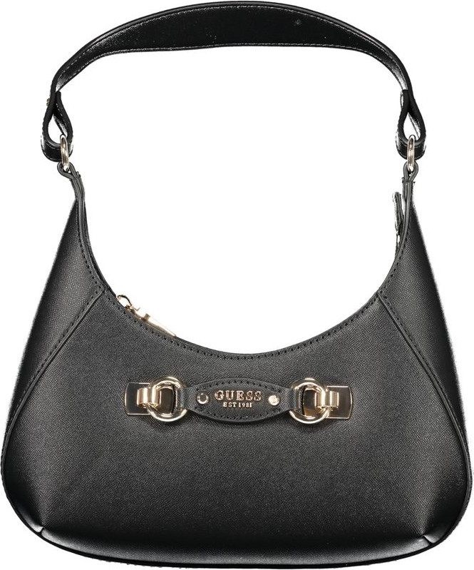Черная полиэтиленовая сумка Guess Shoes