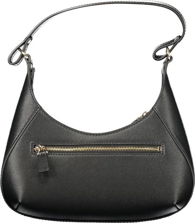 Черная полиэтиленовая сумка Guess Shoes