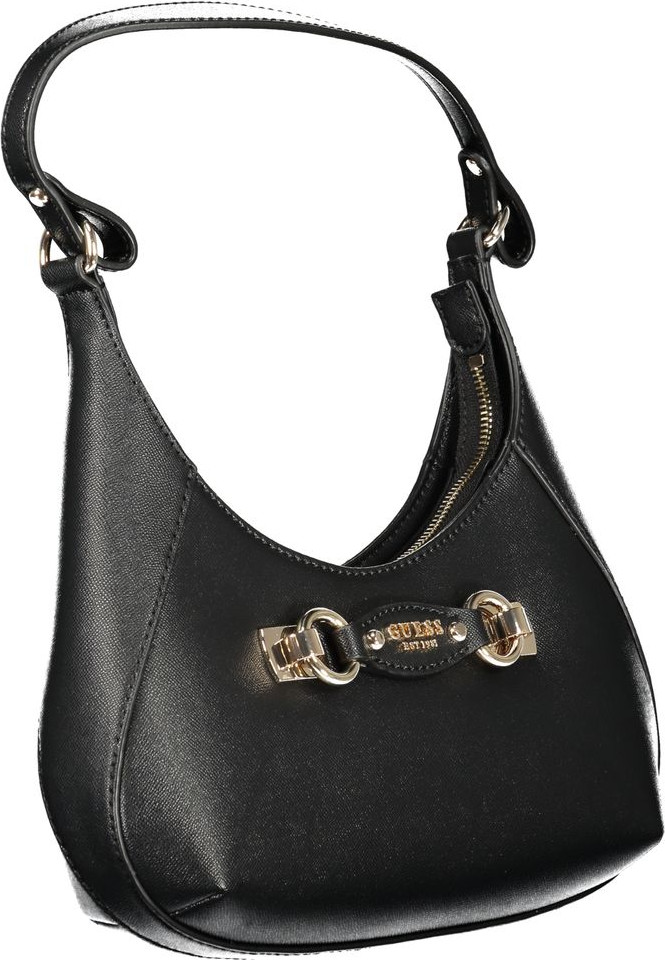 Черная полиэтиленовая сумка Guess Shoes