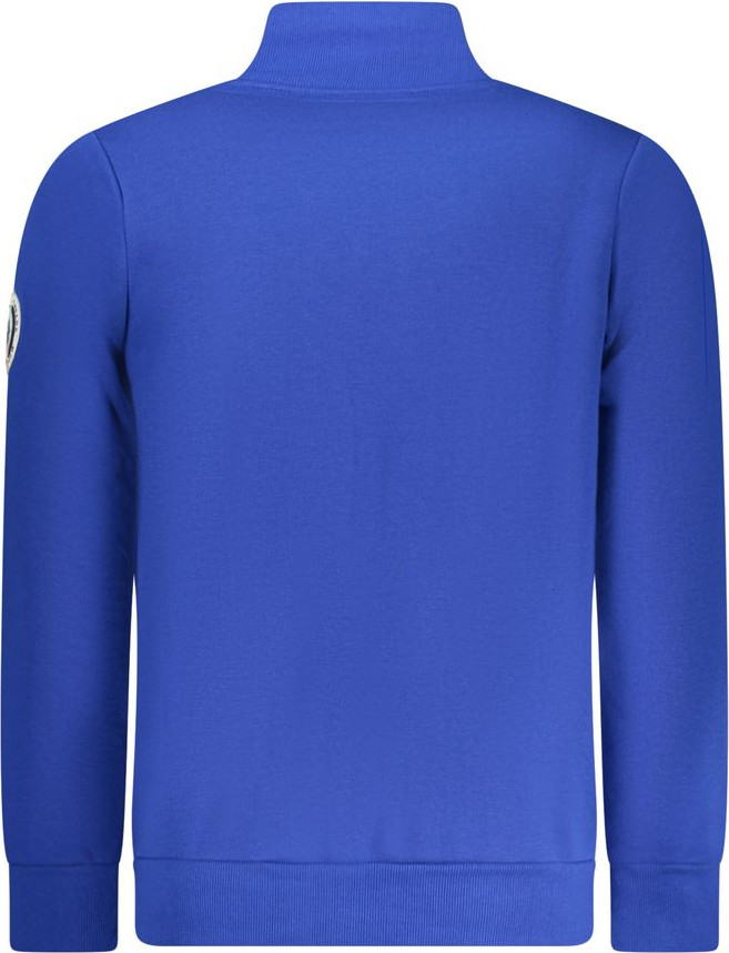 Blue Cotton Sweatshirt Geographical Norway