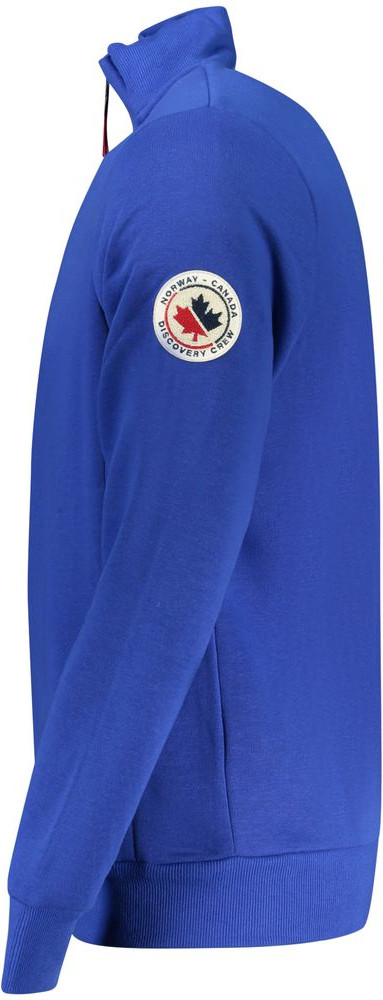 Blue Cotton Sweatshirt Geographical Norway