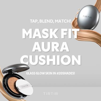 Тональный кушон Tirtir Mask Fit Aura Silver