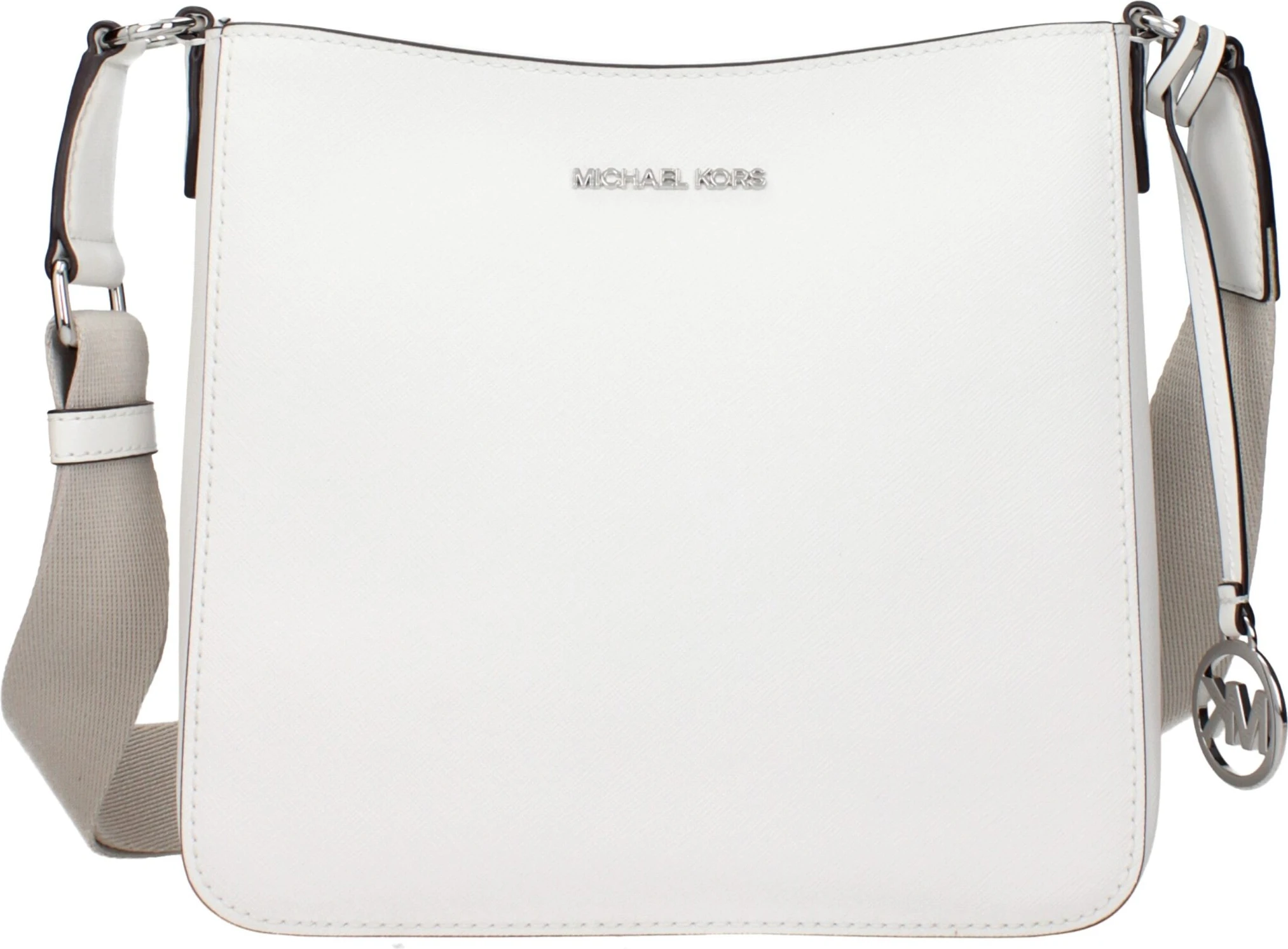 Сумка на плечо Michael Kors из белой кожи