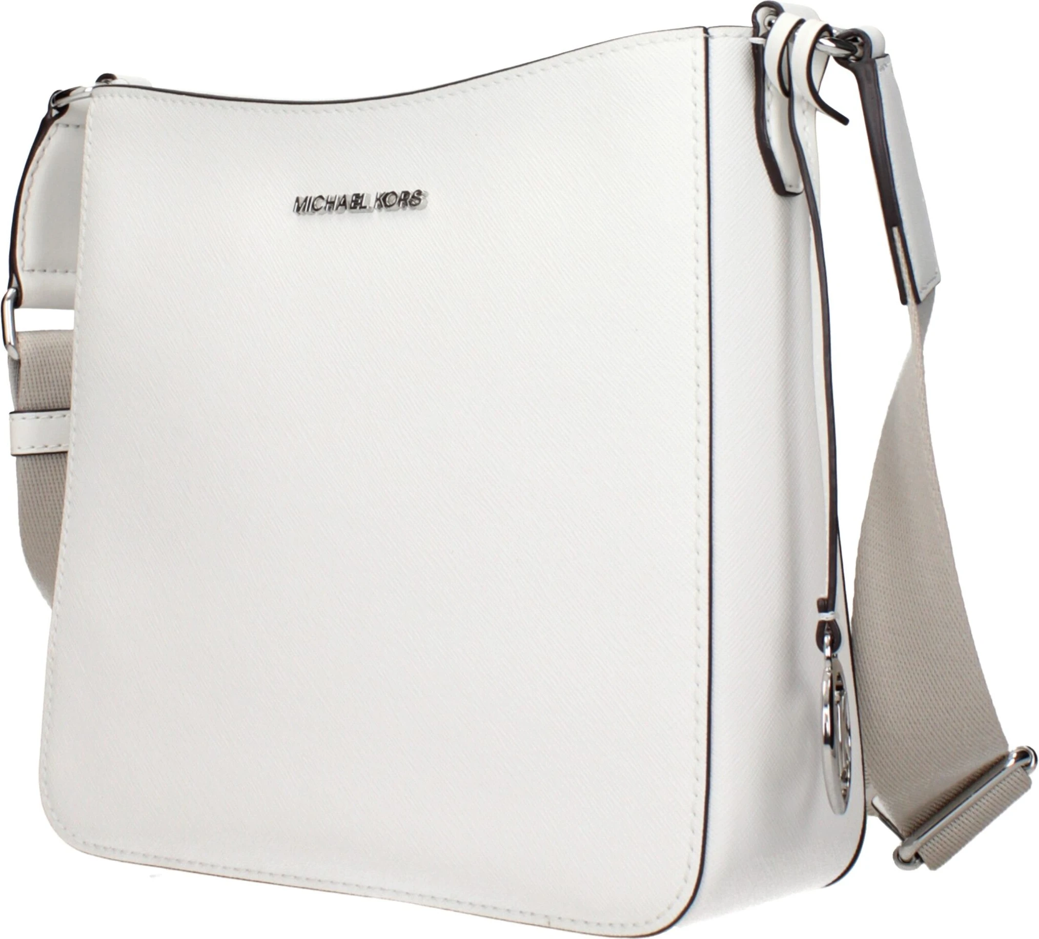 Сумка на плечо Michael Kors из белой кожи