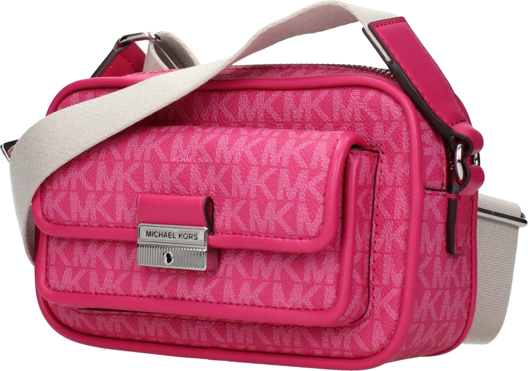 Michael Kors Розовая сумка через плечо из ткани