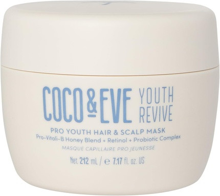 Маска для волос Coco & Eve Pro Youth с медом, ретинолом и пробиотиками