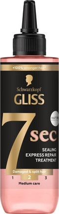 Уход для волос Schwarzkopf Gliss 7 Second Express Repair Miracle для секущихся кончиков