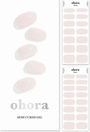 Гелевые полоски для ногтей Ohora N Cream Light
